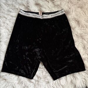 Victoria's Secret Velvet Black women Shorts size small used once